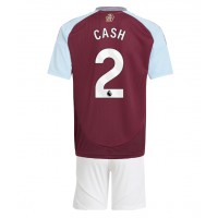 Maglia Calcio Aston Villa Matty Cash #2 Prima Divisa Bambino 2024-25 Manica Corta (+ pantaloncini)